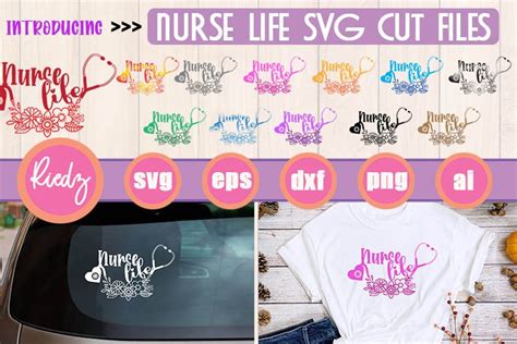 Nurse Life Svg Cut Files, Nurse Life Cricut Crafts