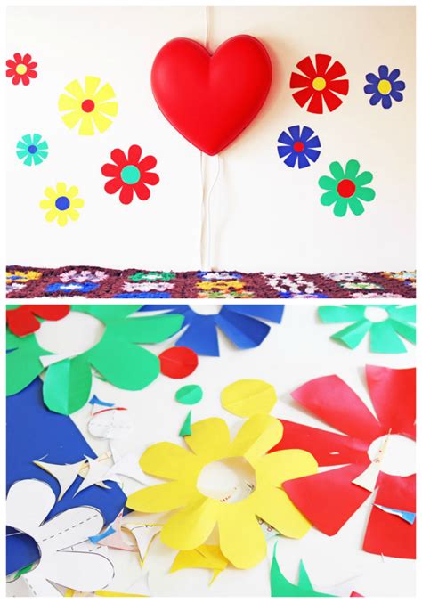 Flower Power DIY Wall Decals - Babble Dabble Do