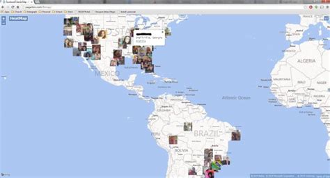 Facebook Friend Map – Don Page