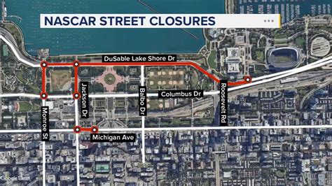 Chicago NASCAR Street Race 2023: Map, time, street closures, parking ...