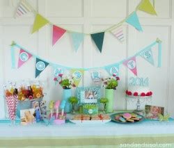 DIY Graduation Banner - Sand and Sisal