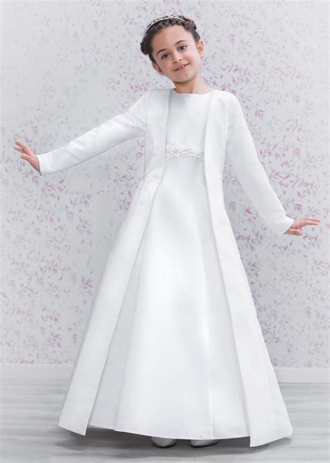 Communion Dresses for Girls: Communion Dress Coat by Emmerling - New ...