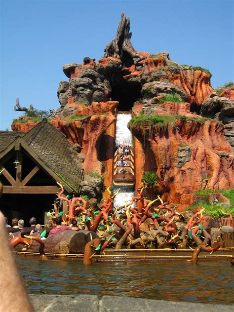 Splash Mountain - Information - Frontierland - Ride Vine