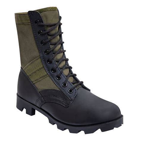 Rothco Jungle Boots - 8 Inch, Wide, Olive Drab, 8 - Walmart.com