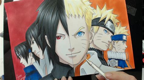 Naruto Sasuke Drawing at GetDrawings | Free download