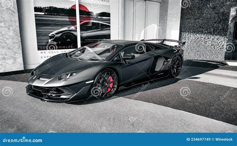 Lamborghini Aventador Matte Black