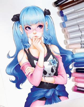 Create a character using Copic markers | Creative Bloq