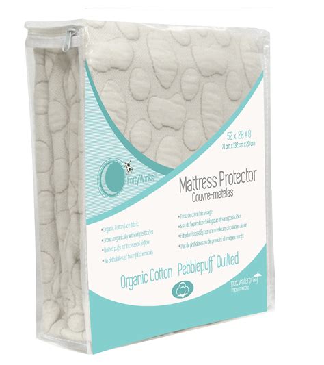 Pebble-Puff Organic Cotton Mattress Pad - Walmart.com