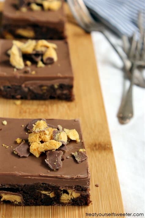 No Bake Chocolate Honeycomb Bars