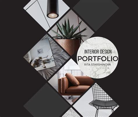 Interior Design Portfolio Templates - Printable Word Searches