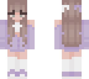 purple girl | Minecraft Skin