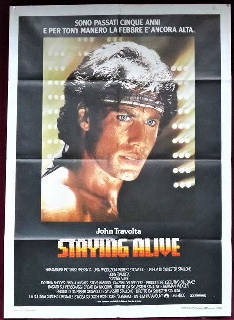 STAYING ALIVE - VINTAGE POSTER