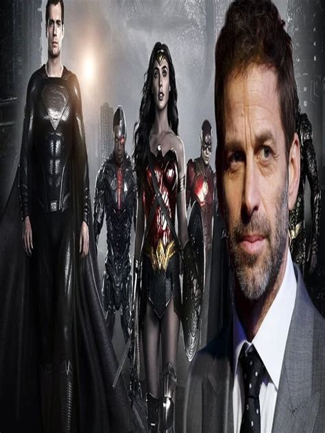 Poster for Justice League Trilogy 2023 released by Zack Snyder - E ...