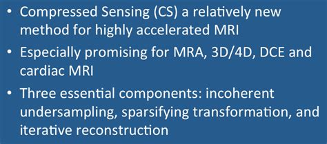 Compressed sensing - Questions and Answers in MRI