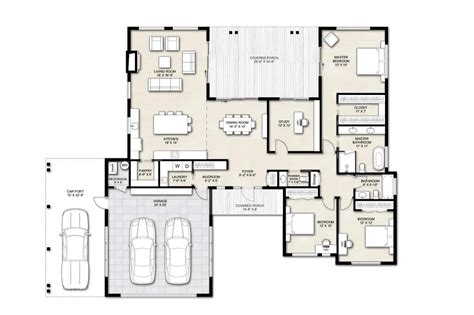 U-Shaped House Plans - Designed By The Architects