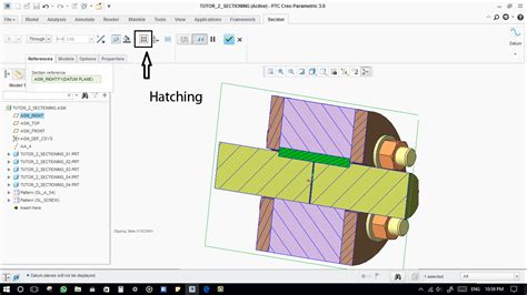 Sections in Creo-Offset, Zone Sections, Full(Unfold), Full(aligned) in ...