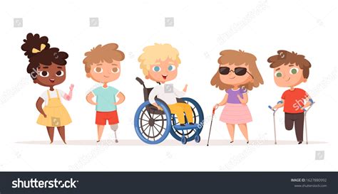 Disability Child Cartoon Royalty-Free Images, Stock Photos & Pictures ...