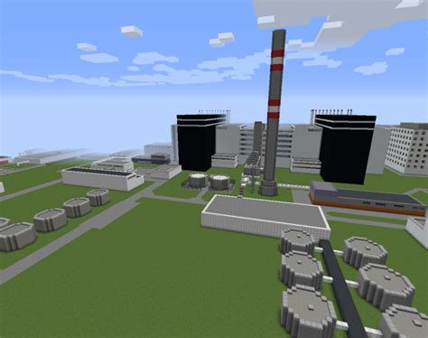 Minecraft Nuclear Power Plant Schematic