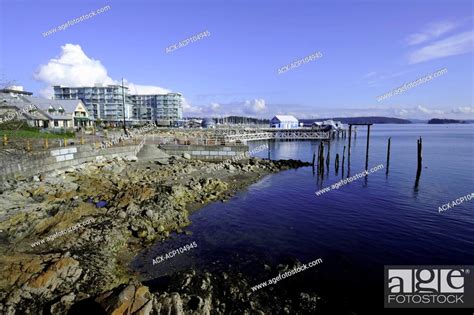 Sidney Pier Hotel, Sidney, BC Canada, Stock Photo, Picture And Rights ...