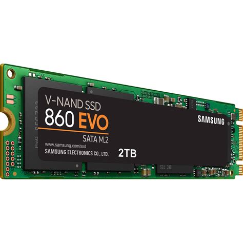 Samsung 2TB 860 EVO SATA III M.2 Internal SSD MZ-N6E2T0BW B&H