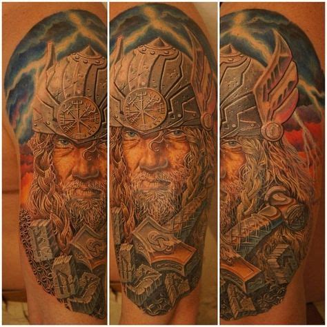 Powerful Thor Hammer Tattoo Designs for Marvel Fans