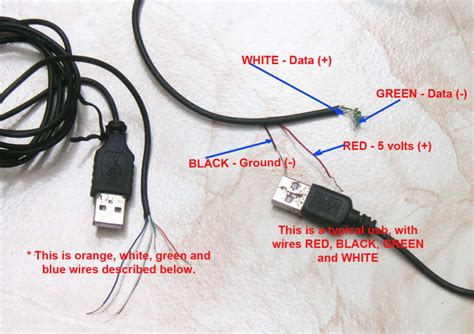 Usb 3 Wire Color Code