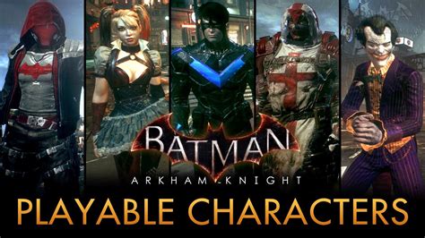 Batman arkham knight free roam characters - extremeras