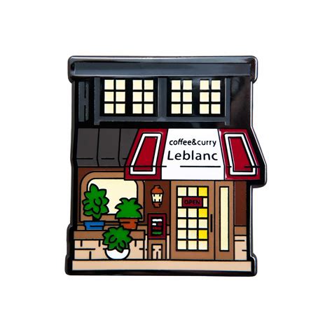 Persona 5 - Cafe Leblanc Nickel Plated Enamel Pin ☕