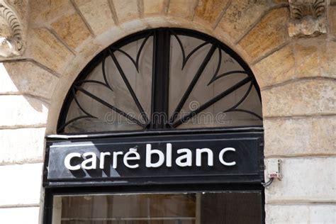 Carre Blanc Logo Brand and Sign Text of Store House Linen Respectful ...