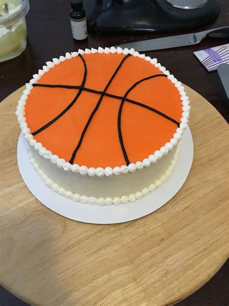 Basketball Cake | Basketball birthday cake, Basketball cake, Cake