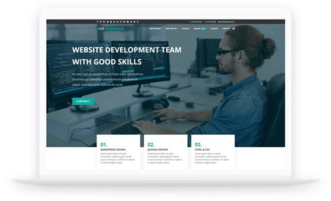 LT Web Design - Responsive Web Design Joomla template