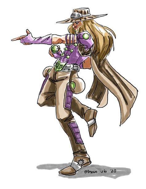 [Fanart] I drew Gyro! : r/StardustCrusaders