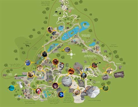 Omaha Zoo Map