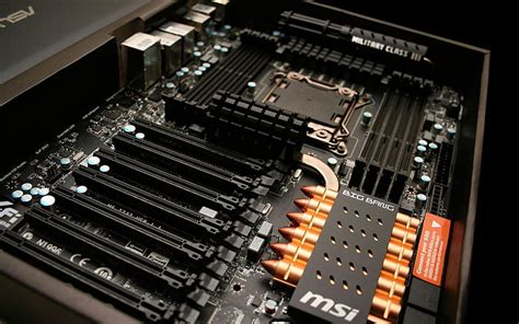 HD wallpaper: black MSI computer motherboard, motherboards, technology ...