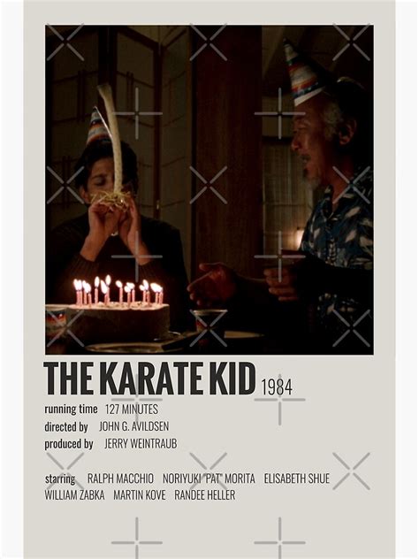 "The Karate Kid (1984)" Poster for Sale by MoviePolaroid | Redbubble