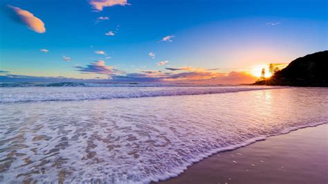 1600x900 Beautiful Beach Sunset 4k Wallpaper,1600x900 Resolution HD 4k ...