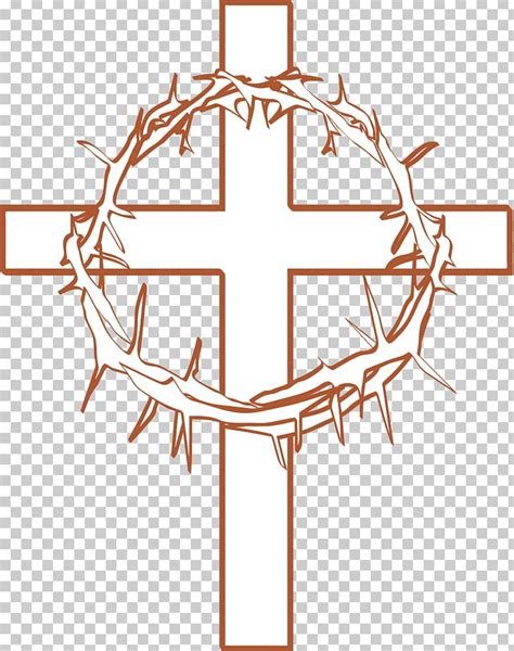 Cross With Crown Of Thorns Png - Find & download free graphic resources ...