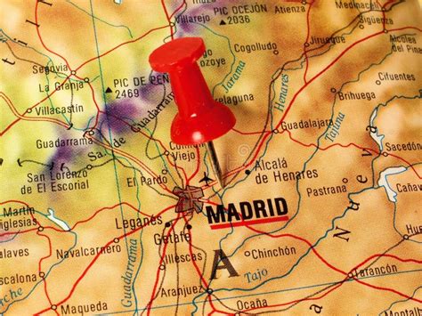 Madrid Spain Map