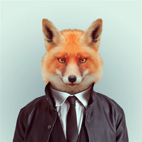 swissmiss | Animals Dressed As People