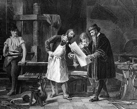 Johann Gutenberg and Invention of the Printing Press