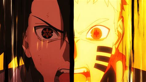 "Sasuke x Naruto" wallpaper from Boruto EP 65 [Enhanced Color] : r/Naruto