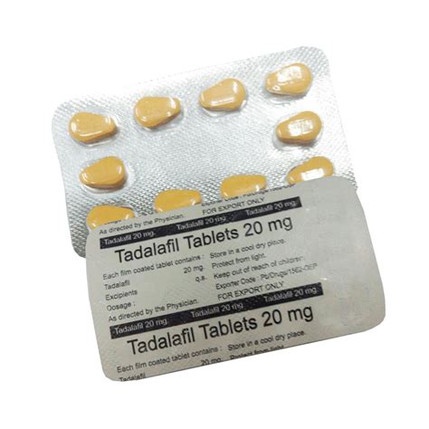 Tadalafil 20 mg Tablet Online - Review, Uses, Benefits, Side Effects