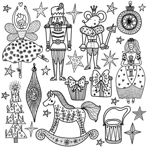 Nutcracker characters Vector Art Stock Images | Depositphotos