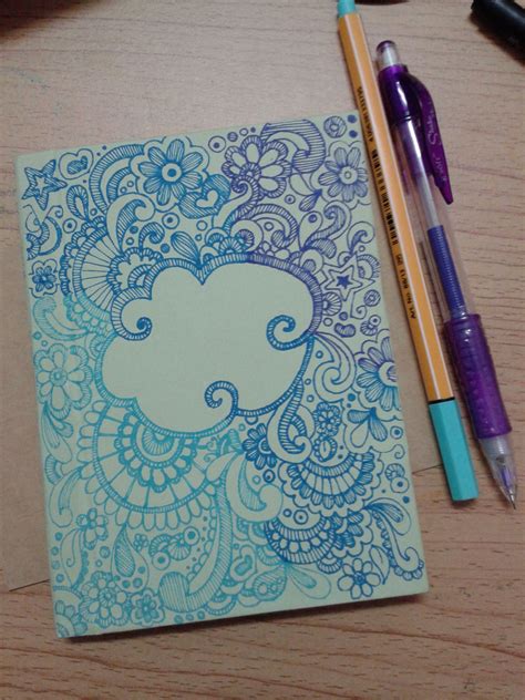 Doodle Diy Sketchbook Cover Ideas