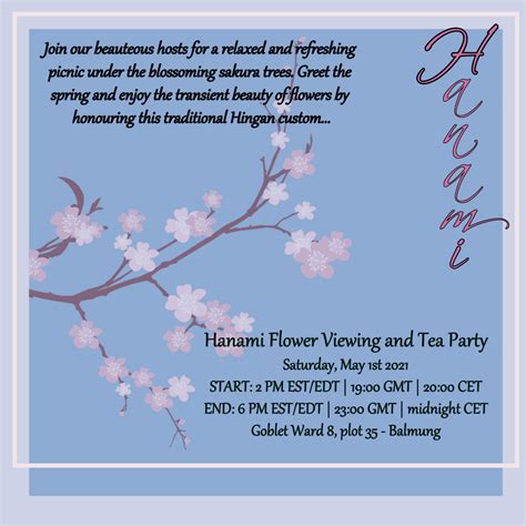 Guzen Mizu Shobai - HANAMI FLOWER VIEWING Join our beauteous hosts for...