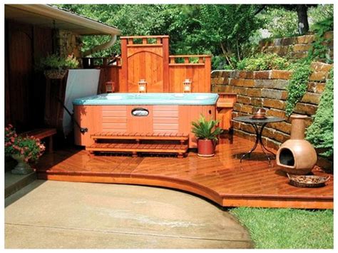 10+ Backyard Hot Tub Privacy Ideas – DECOOMO