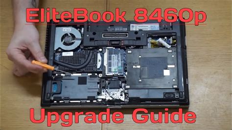 HP Elitebook 8460p RAM + Hard Disk Upgrade Tutorial - YouTube