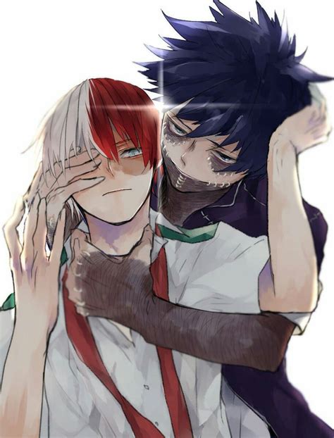 Todoroki Shouto Dabi Boku No Hero Académia Dibujos Anime Parejas