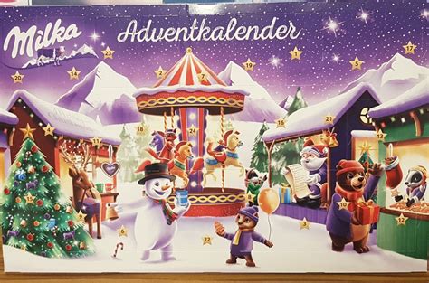 Milka, Milka Adventskalender, Alpenmilch Schokolade Kalorien - Schokolade - Fddb