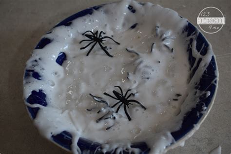 dish soap, cornstarch, glue, and sta flo slime recipe Halloween Slime ...